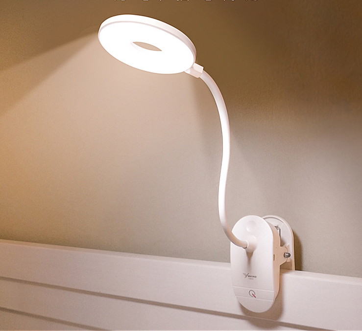 Eye-Care USB Clip-On Desk Lamp