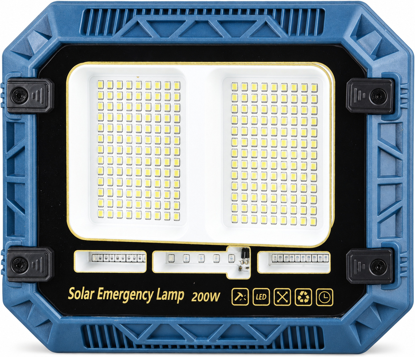 Solar Flood Light With 3600mAh Battery Display 2