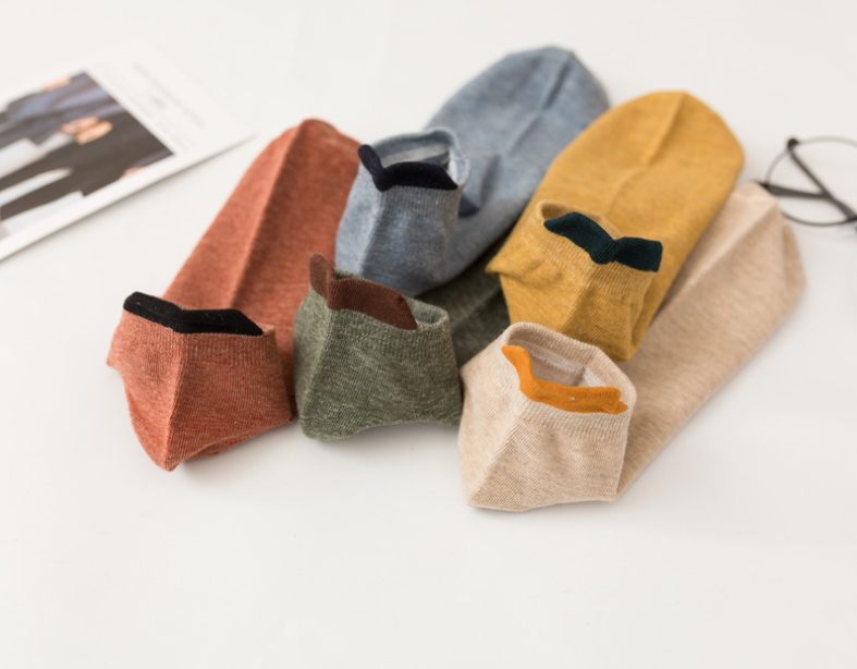 Invisible Cotton No-Show Socks 5-Pack 3