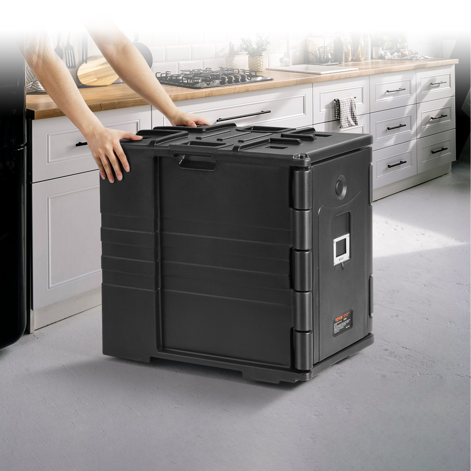 Insulated 82 Qt Stackable Food Carrier