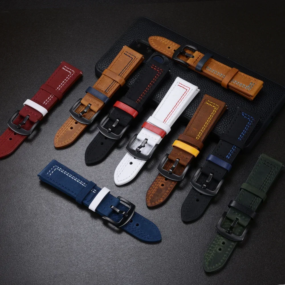 Lederarmband für Samsung Galaxy Watch 6 Armband 6classic 2