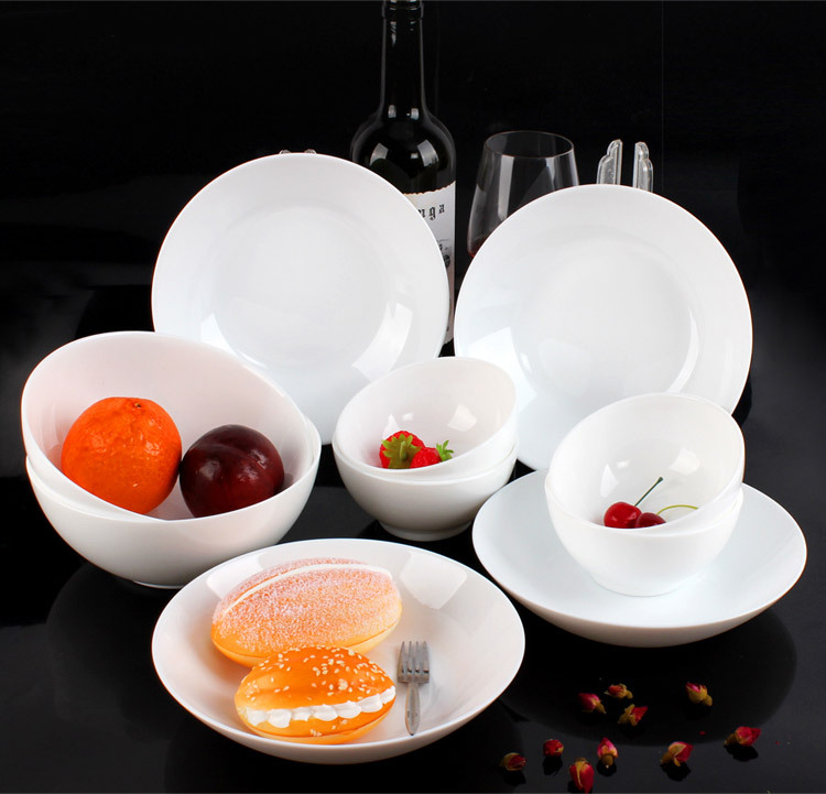 Heat-Resistant Glass Rice Bowl Set, 10-Piece