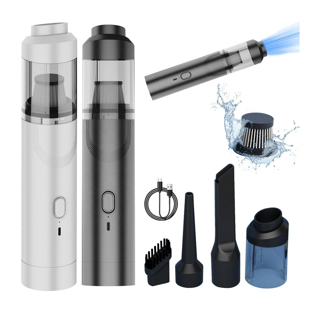 Cordless Mini Car Vacuum Cleaner Portable ABS Wireless