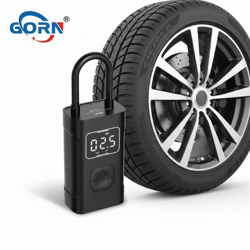 Portable Mini Digital Tire Inflator, 150 PSI