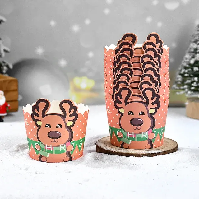 Christmas Cupcake Wrappers 3