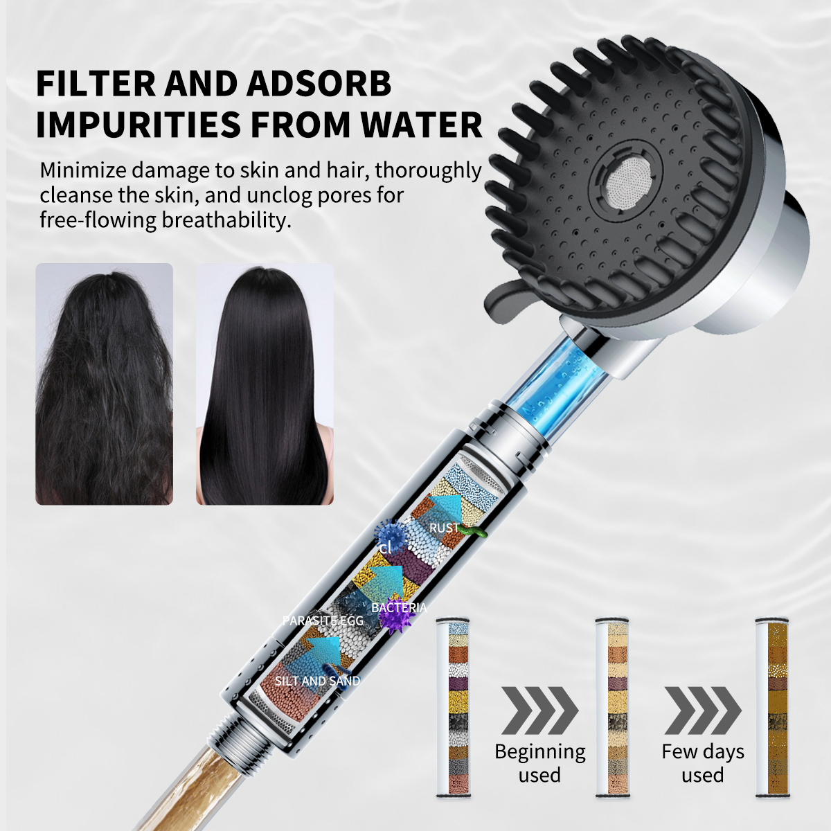 Updated Spa Scalp Massage Handheld Shower Head 7 3