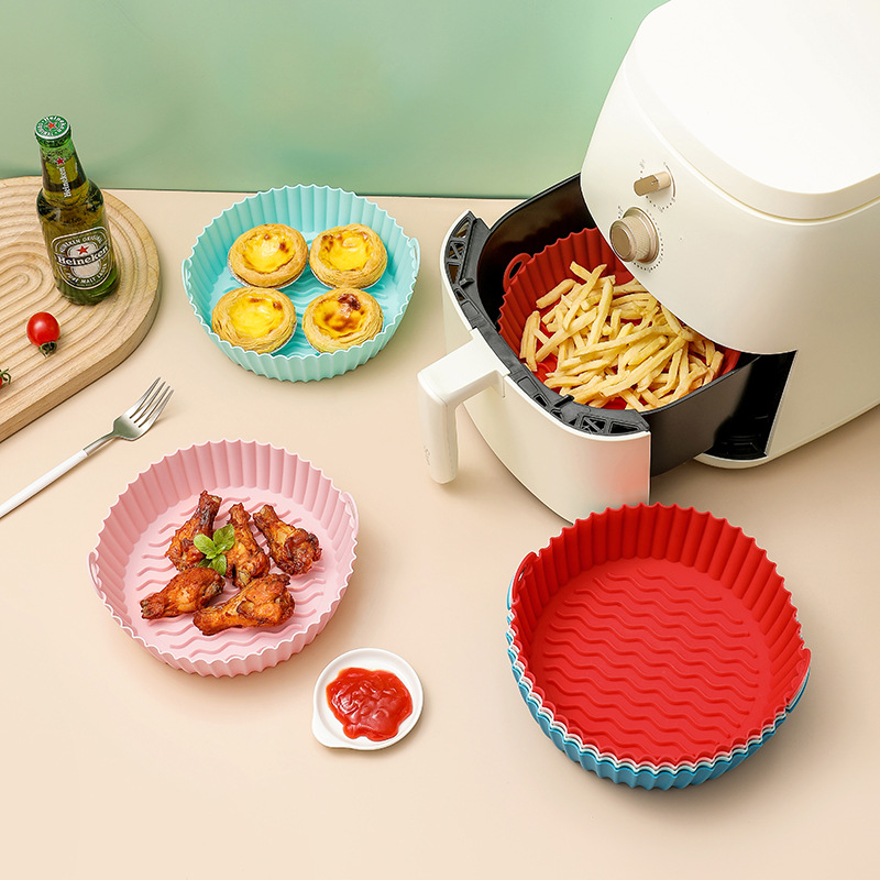 Reusable Silicone Air Fryer Baking Basket 4