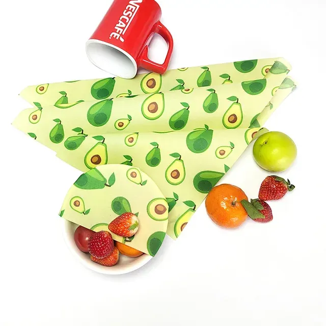 Bienenwachstuch mit Bienenmotiv für Verpackungen 4