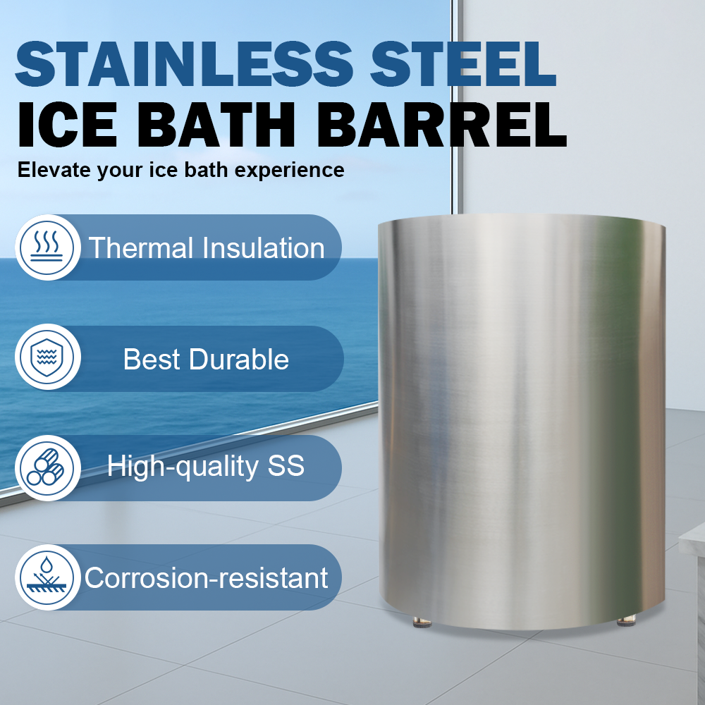 Stainless Steel Cold Plunge Tub Premium 316 Grade 4