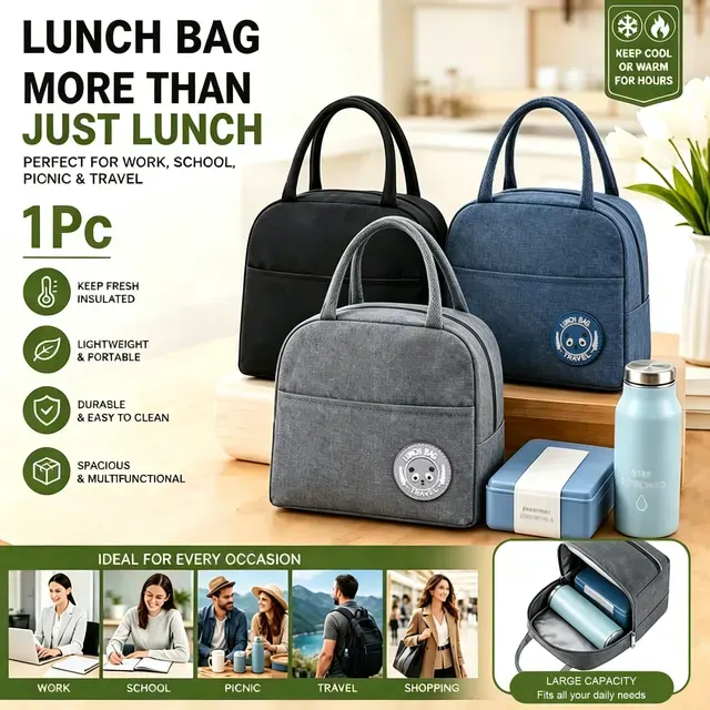 Insulated Bento Lunch Bag 2