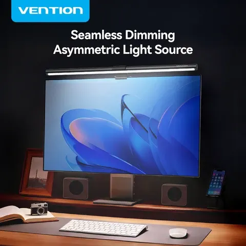 Vention LED-Monitor-Lichtleiste PC-Laptop-Bildschirm Lichtleiste Hängender Augenschutz Asymmetrische Lichtquelle