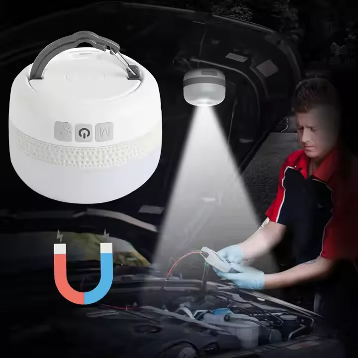 Portable 5 Colors RGB Rechargeable Camping Lantern With