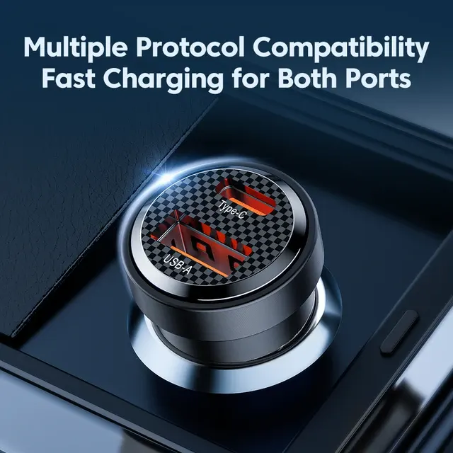33W USB-C Car Charger Fast Charging 4