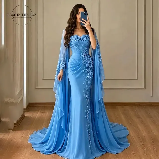 Chiffon Evening Gown 2