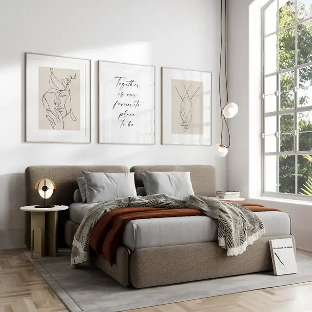bedroom wall art print 4