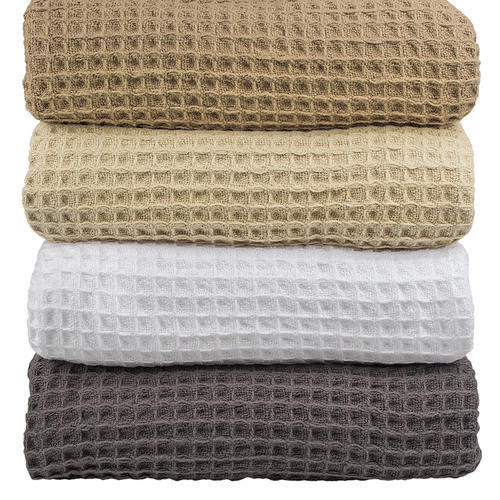100% Cotton Waffle Weave Blanket