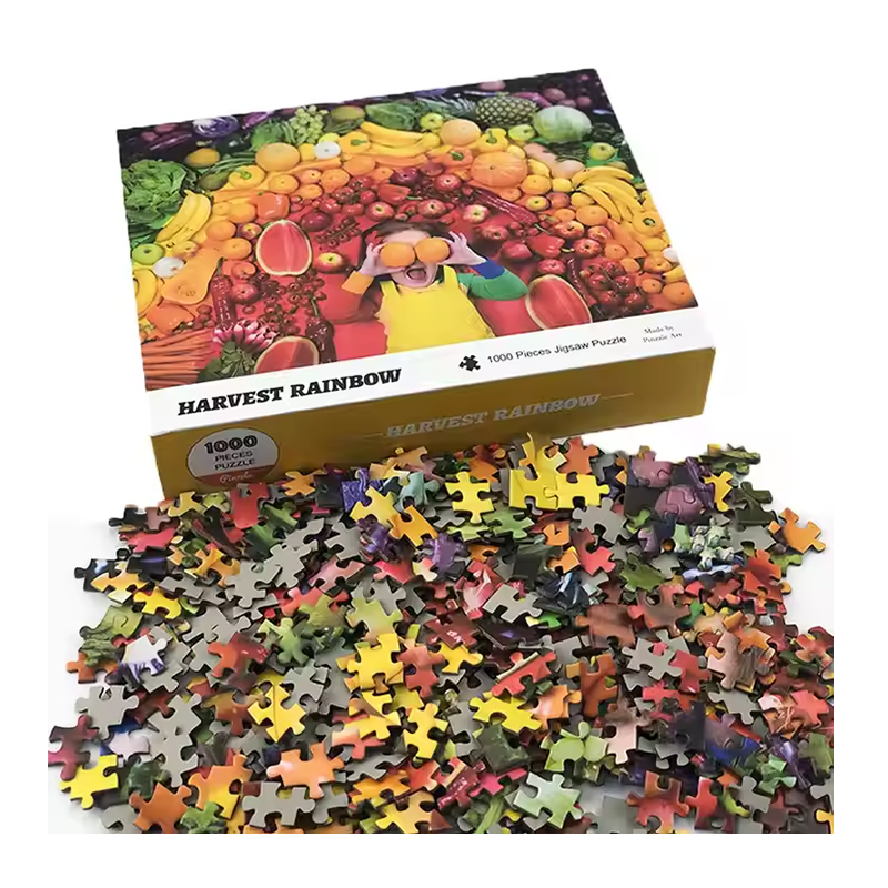 Kartonpuzzle 500 und 1000 Teile für Erwachsene