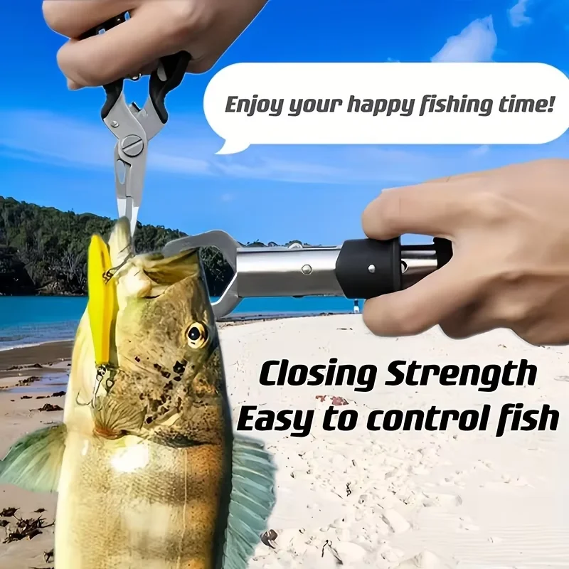 Stainless Steel Fish Grip with Bait Pliers 3