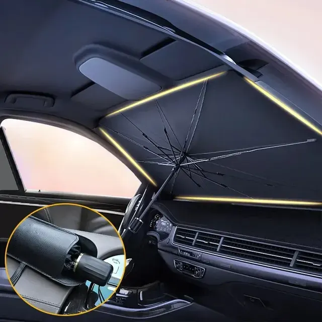 Foldable Sun Shade for Car Windows 2