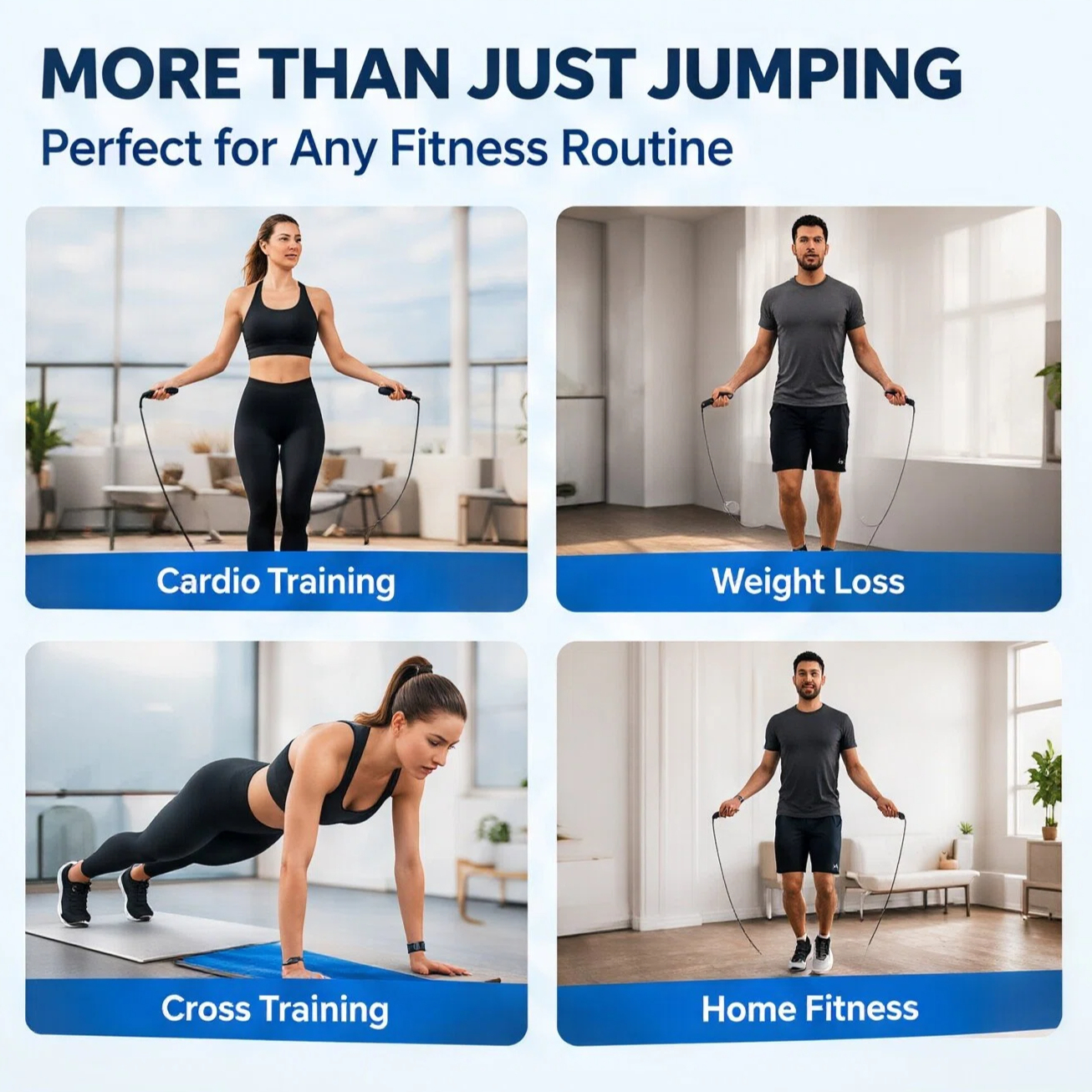 Premium PVC Fitness Skipping Rope 3