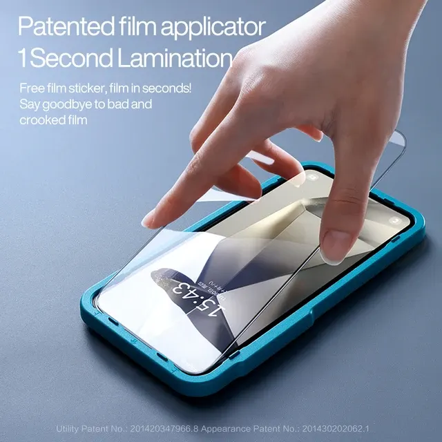 Full-Cover Anti-Fingerprint Tempered Glass Screen Protector 4