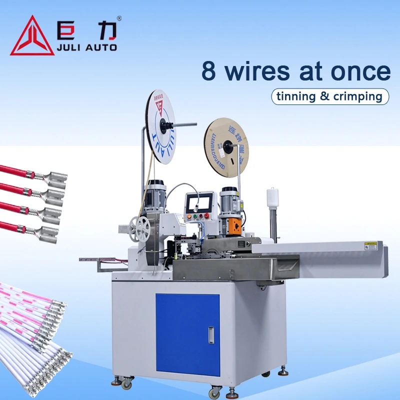Fully Automatic Wire Stripping Crimping Machine