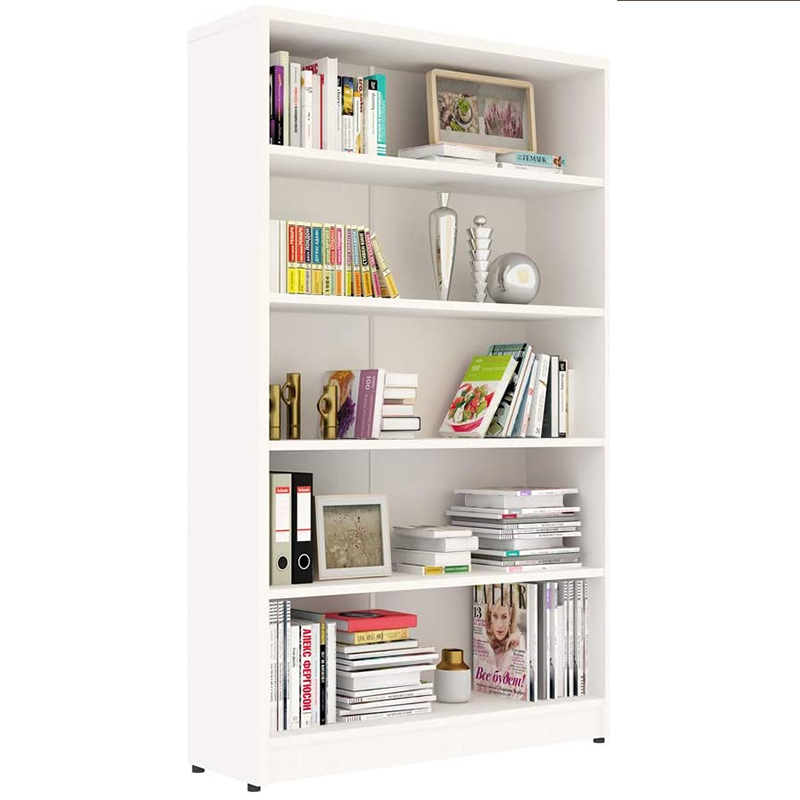 Modern Bookshelf with Background Backdrop
