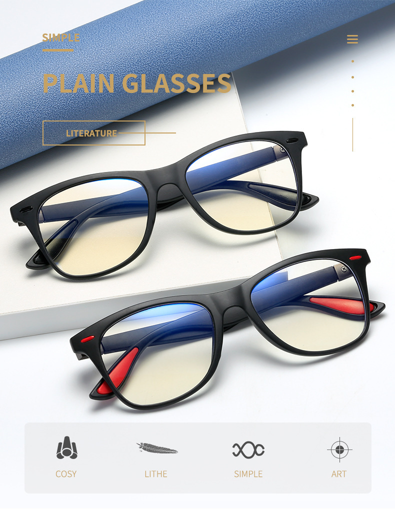 Anti Blue Light Glasses Luxury Optical Frames Computer 3