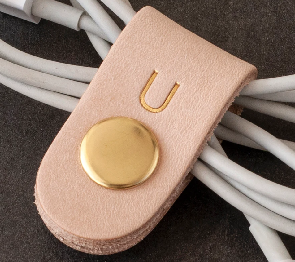 Minimalist Leather Cord Wrap Set 2