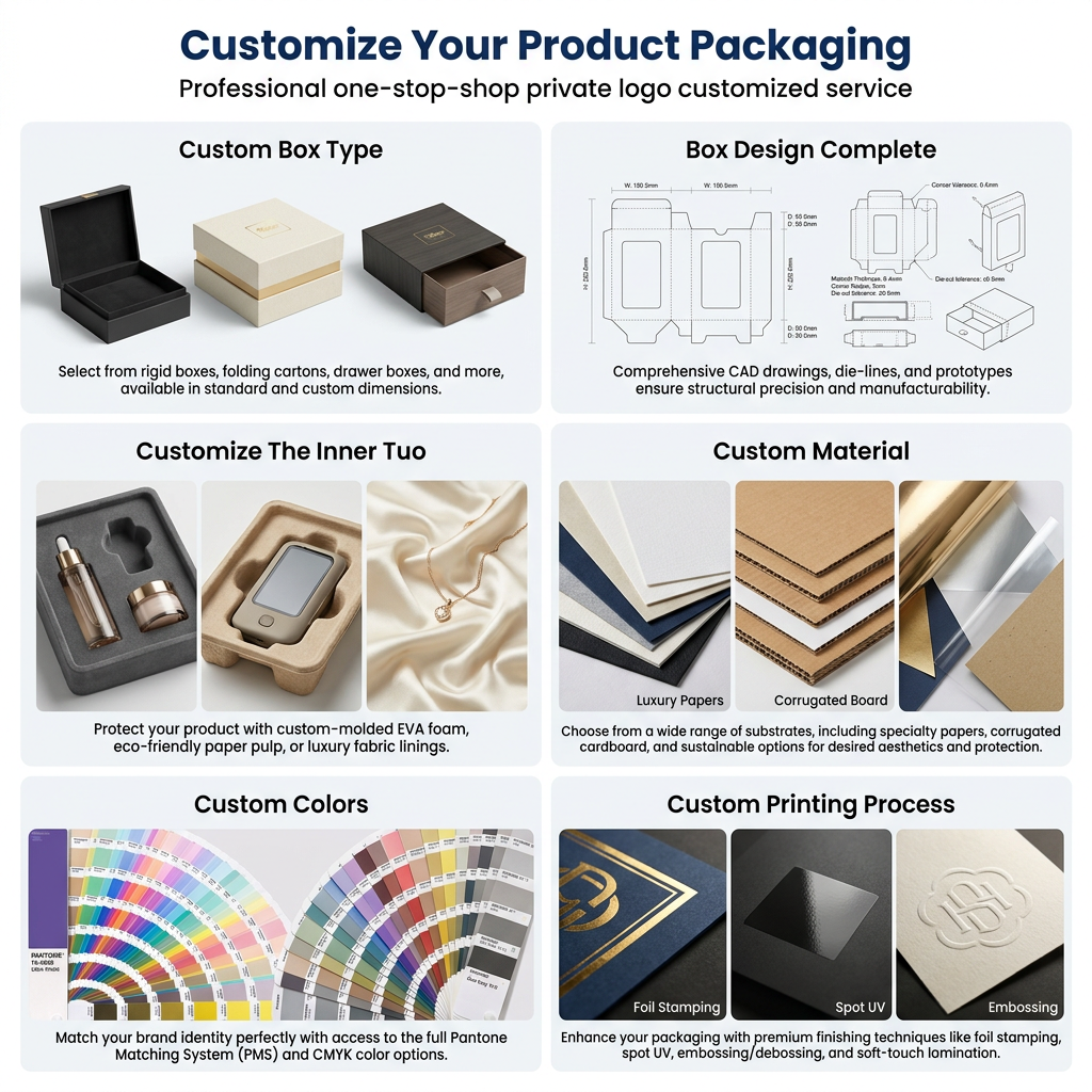 High-quality Design Paper Boxes Packaging Recycled Candle Box 2