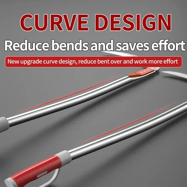 Manual Grass Sickle with Long Handle 3