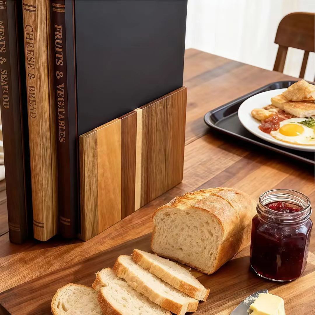 Acacia Wood Book-Shaped Board Set 3