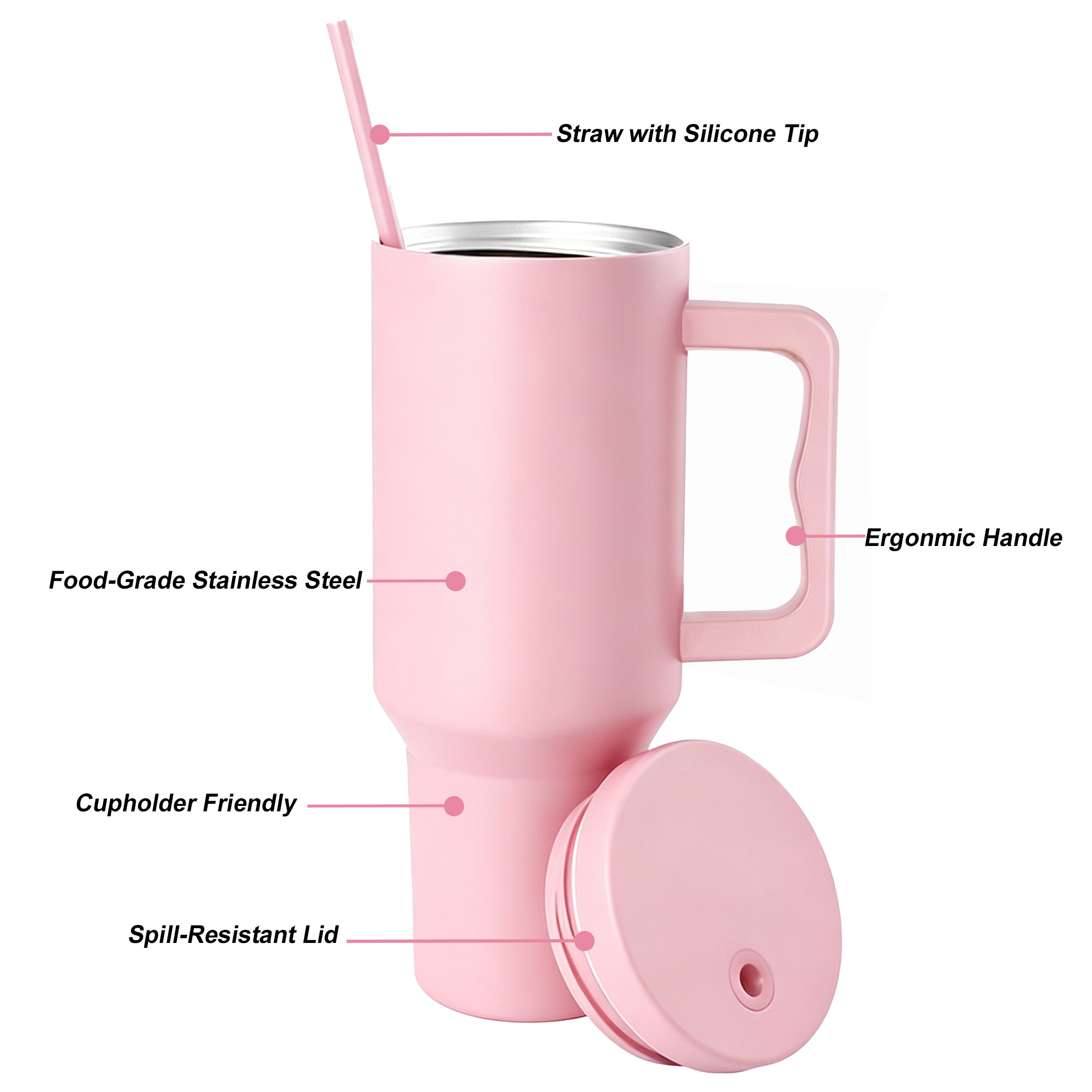 40oz Tumbler Set Double Wall Stainless Steel Morden 4