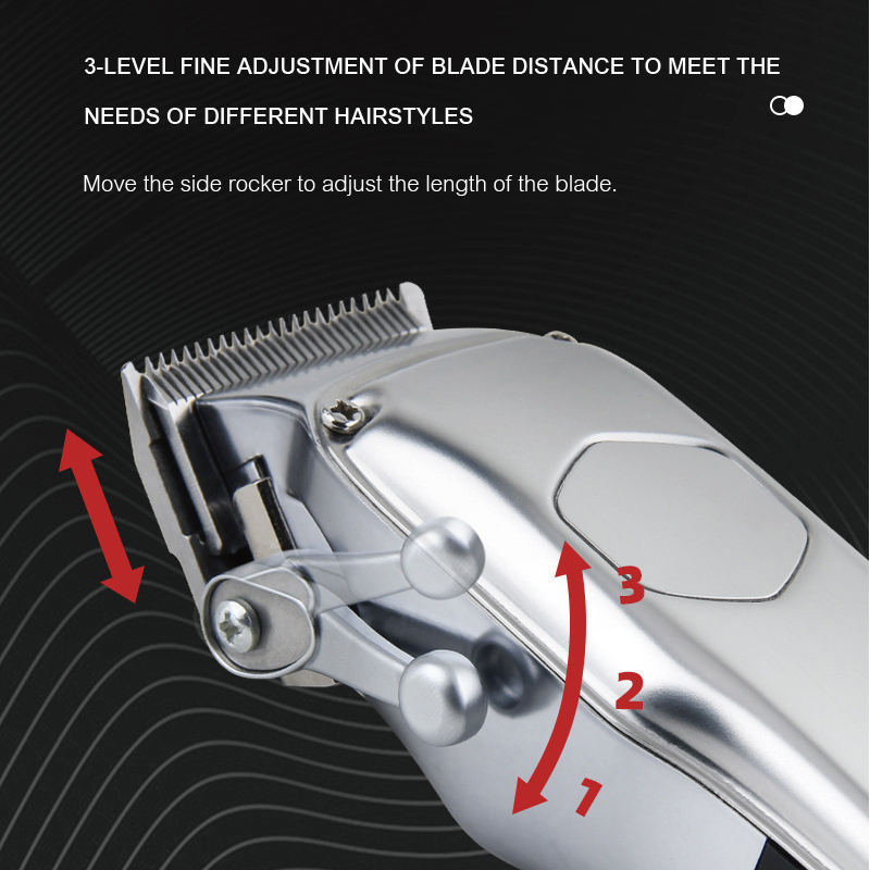 Sales Hair Clippers USB Digital Display Beard Shaving 2