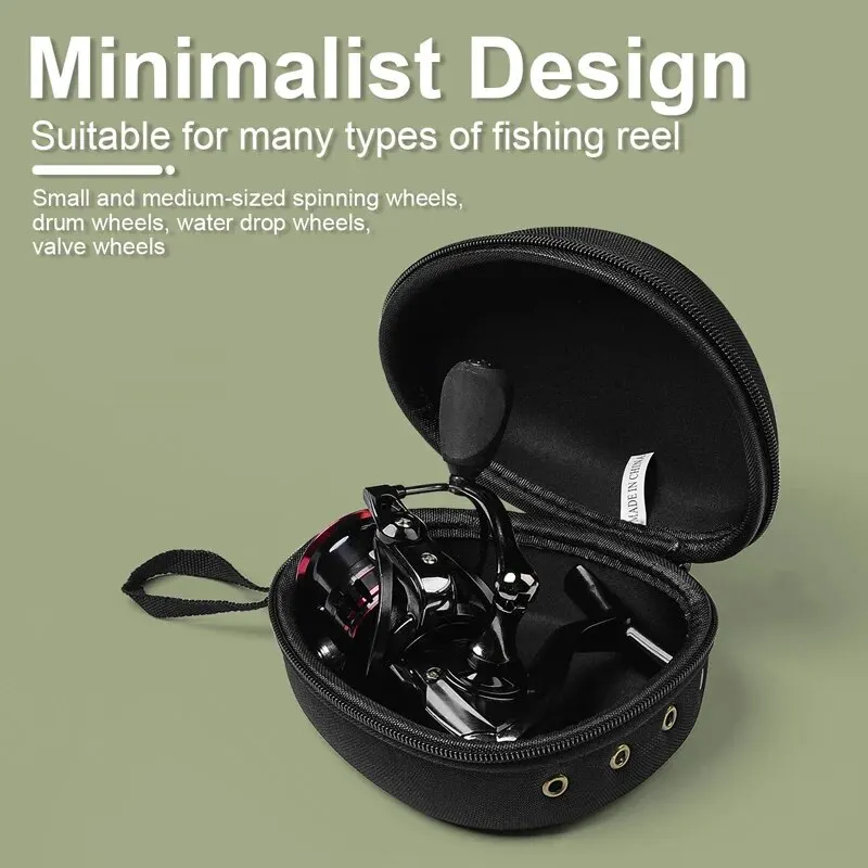 Portable EVA Fishing Reel Protective Pouch 2