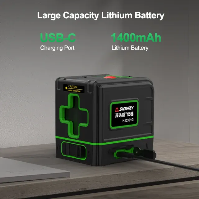Mini Grüner Kreuzlinienlaser für Ingenieure 3