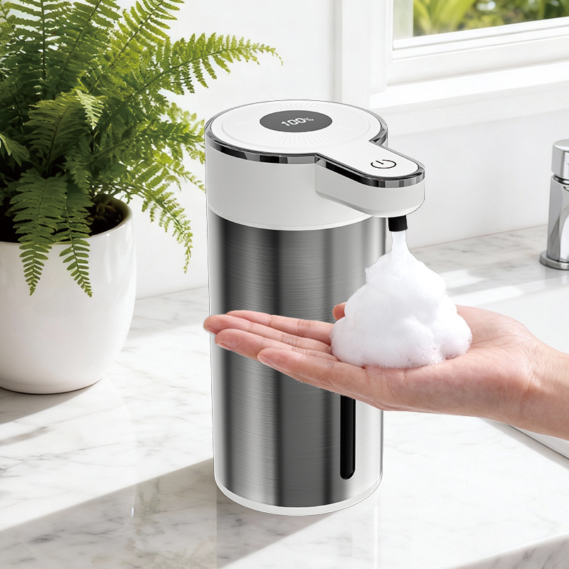 ST-03 Stainless Steel USB Rechargeable Automatic Soap Dispenser