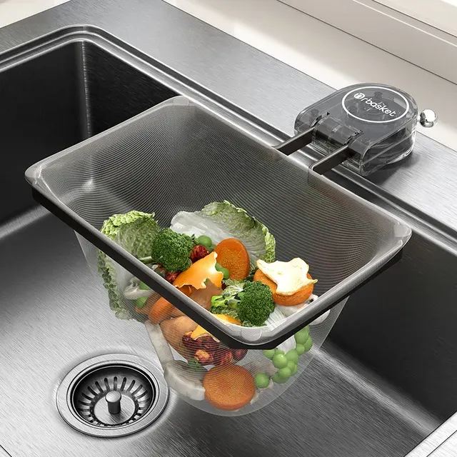 AOBT Küchenspüle Filter Abfluss Einwegrückstände Übrig Gebliebenes Rack 2