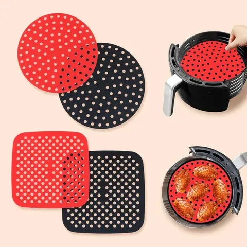 Reusable Silicone Air Fryer Mat