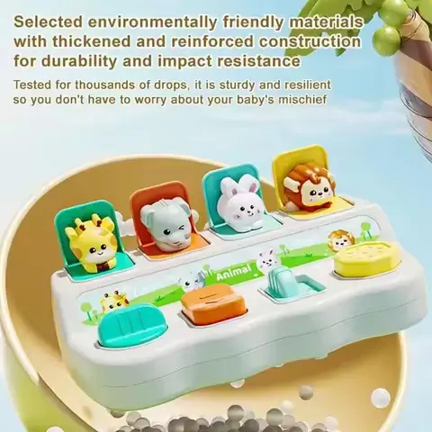 Montessori Pop-Up Animal Learning Boxes