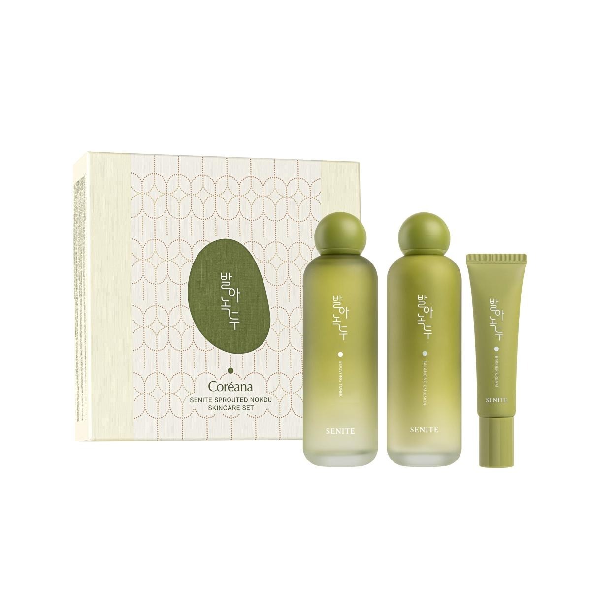 Koreanisches Hautpflegeset mit Mungbohnen-Extrakt, 100 ml