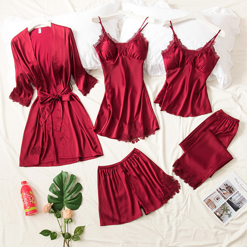5-Piece Women's Summer Pajama Set XXL