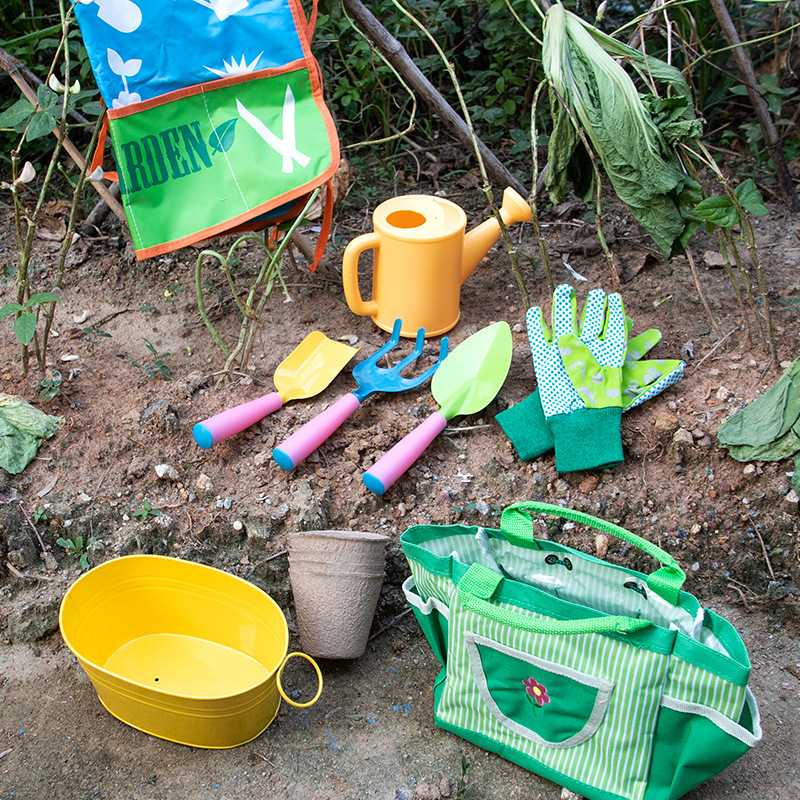 Kids Gardening Tool Set with Gloves 4