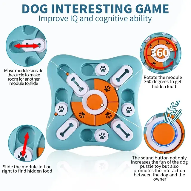 Dog Treat Puzzle Toy 3