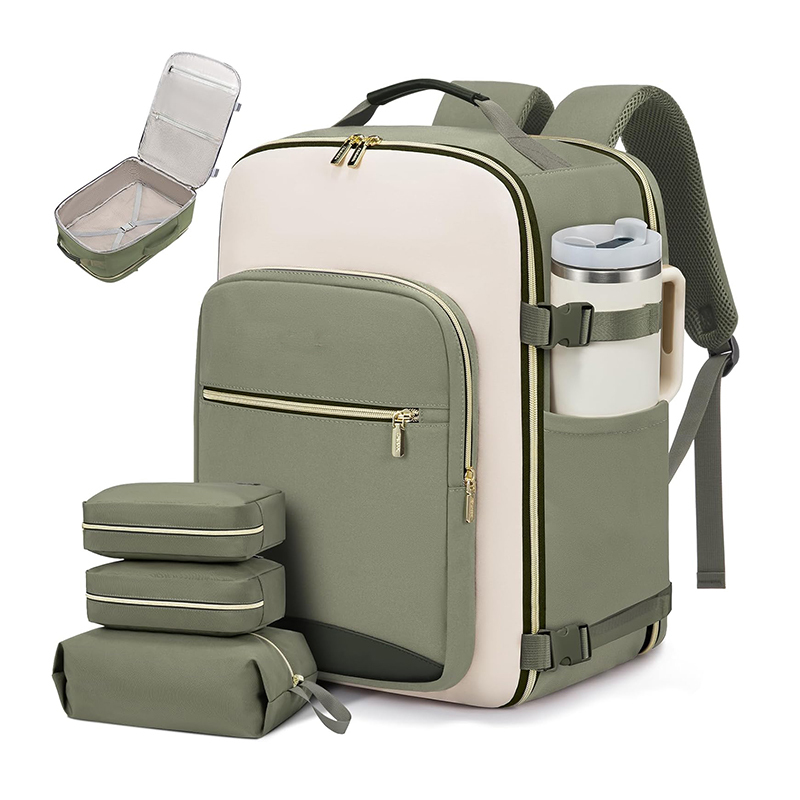 Handgepäck-Laptop-Rucksack mit Packwürfeln