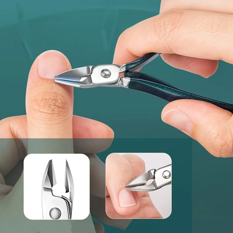 Stainless Steel Manicure Set with Case 2