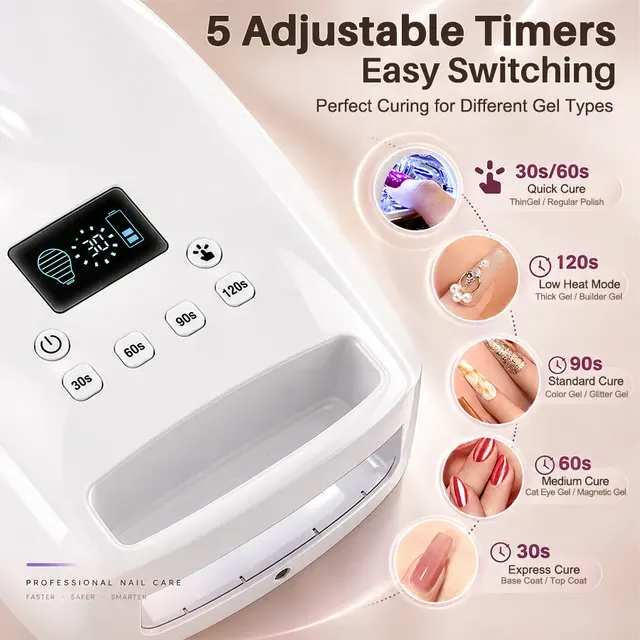 UV-LED-Nagellampe 4