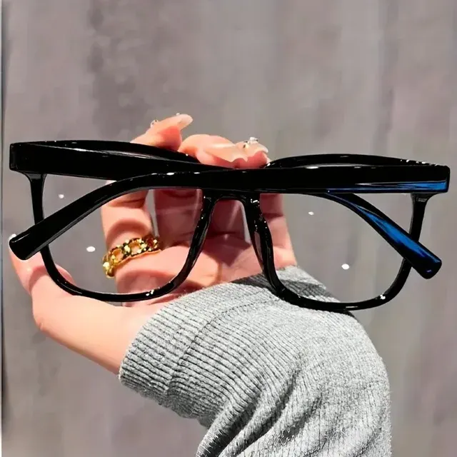 Unisex Square Frame Blue Light Glasses 4