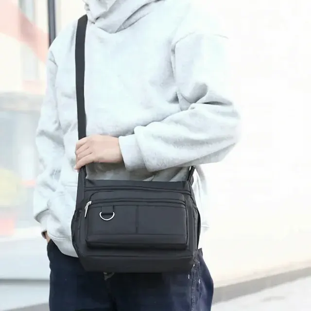 Men's Crossbody Bag with Many Compartments 2