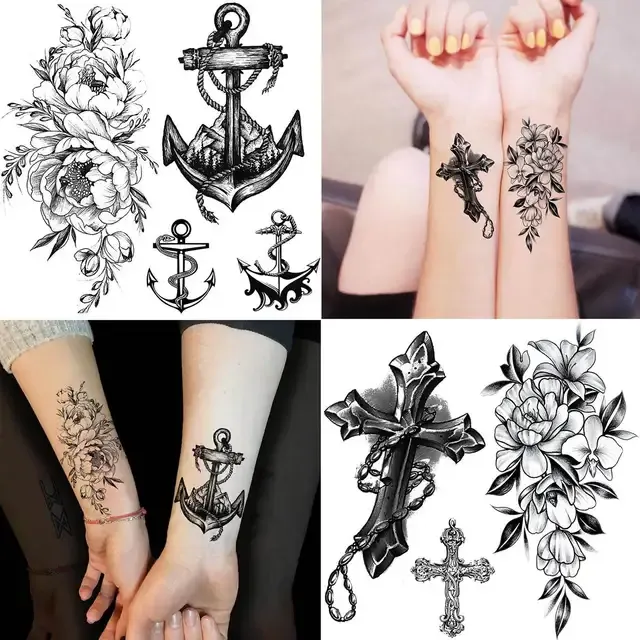 52 Pcs Skull Temporary Tattoo Set 3